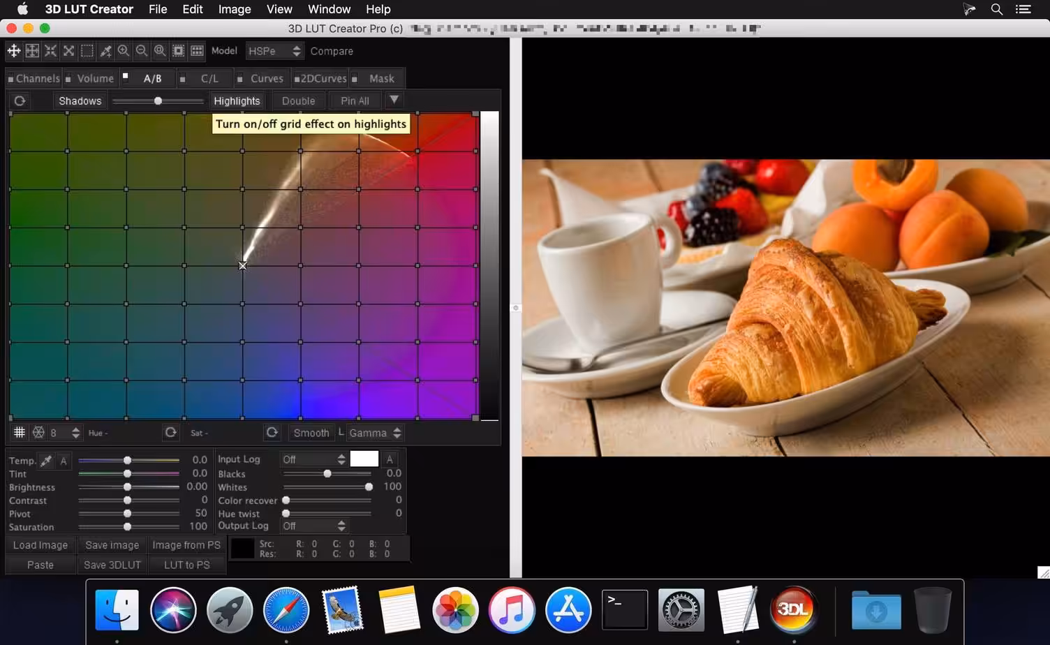3D LUT Creator Captura 3