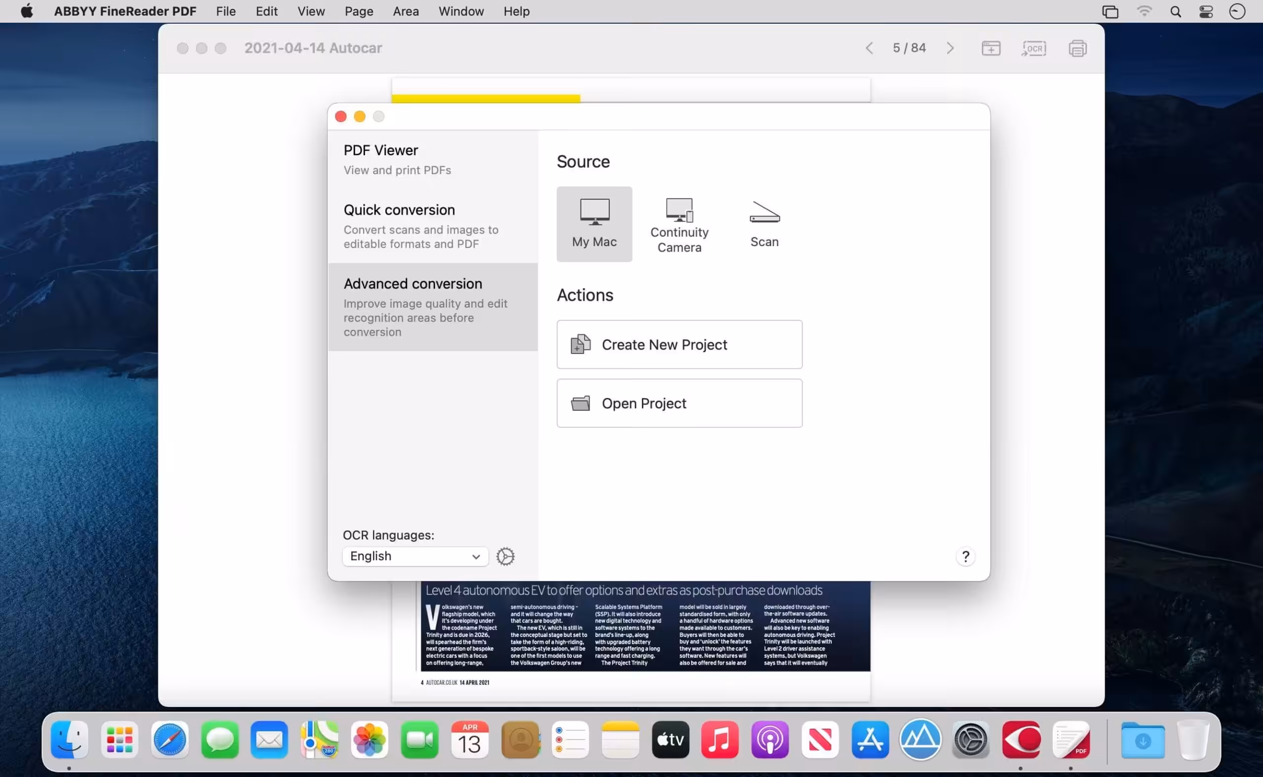 ABBYY FineReader PDF Captura 2