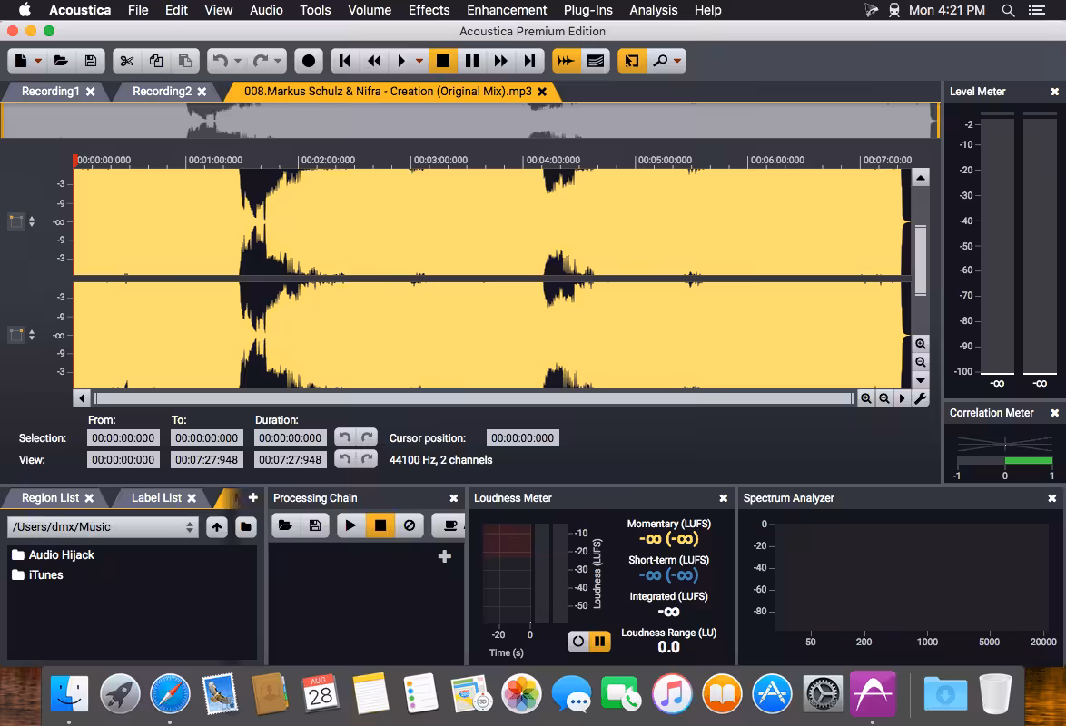 Acon Digital Acoustica Premium Captura 1