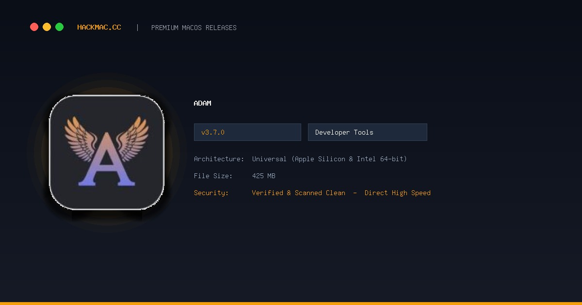 Adam screenshot