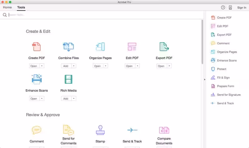 Adobe Acrobat Pro DC Captura 1