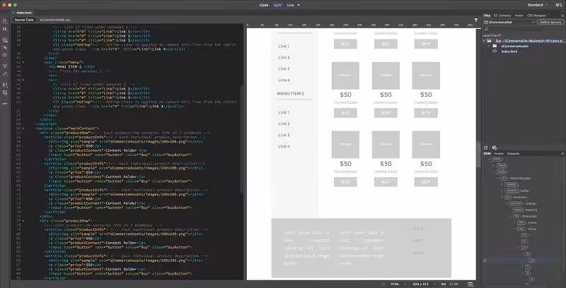 Adobe Dreamweaver 2025 Captura 1