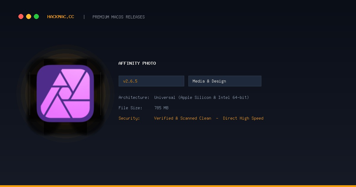Affinity Photo screenshot