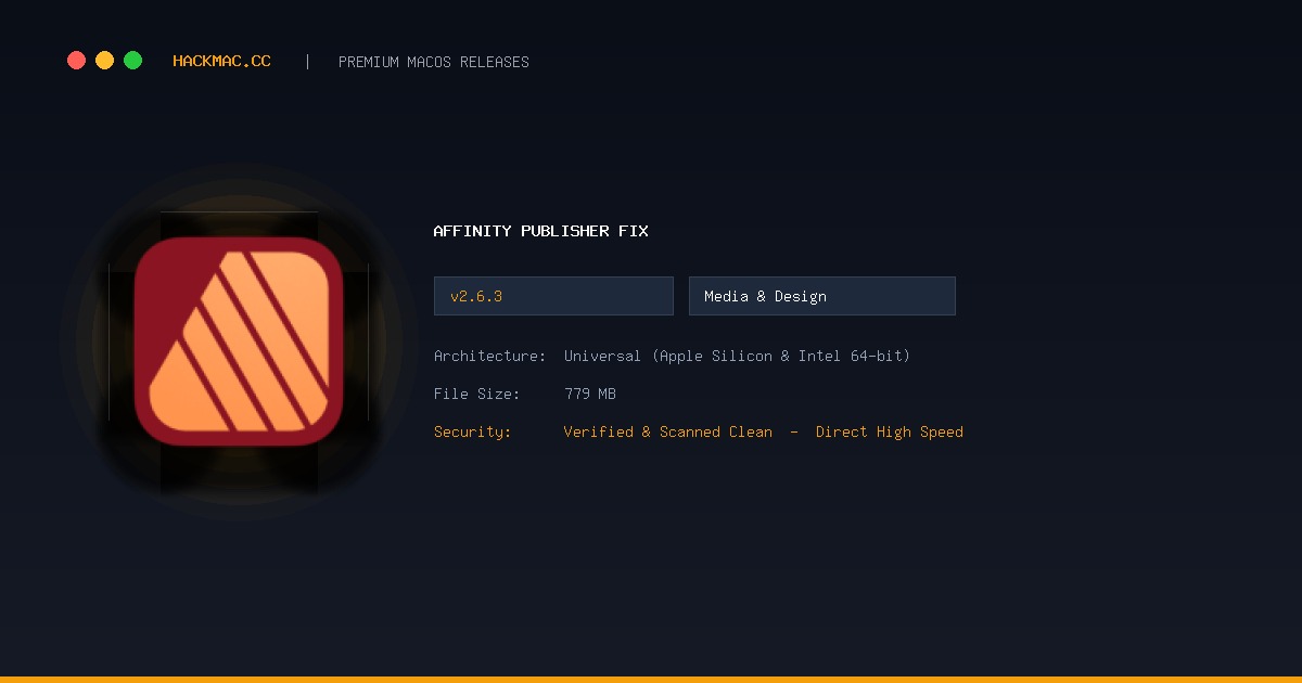 Affinity Publisher fix screenshot