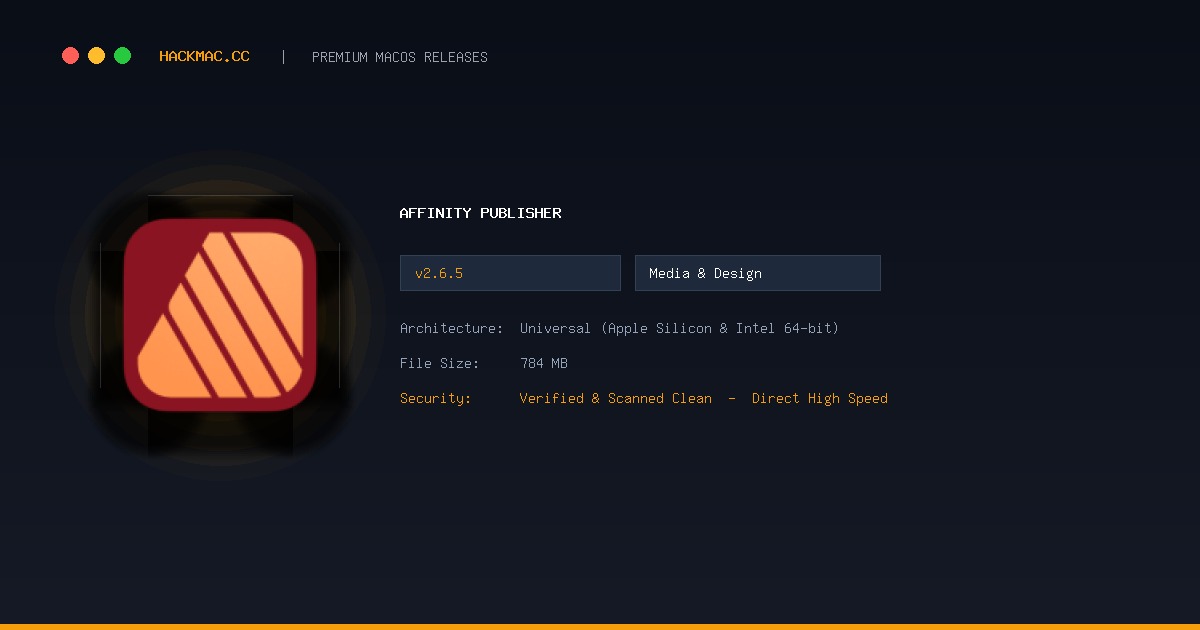 Affinity Publisher screenshot