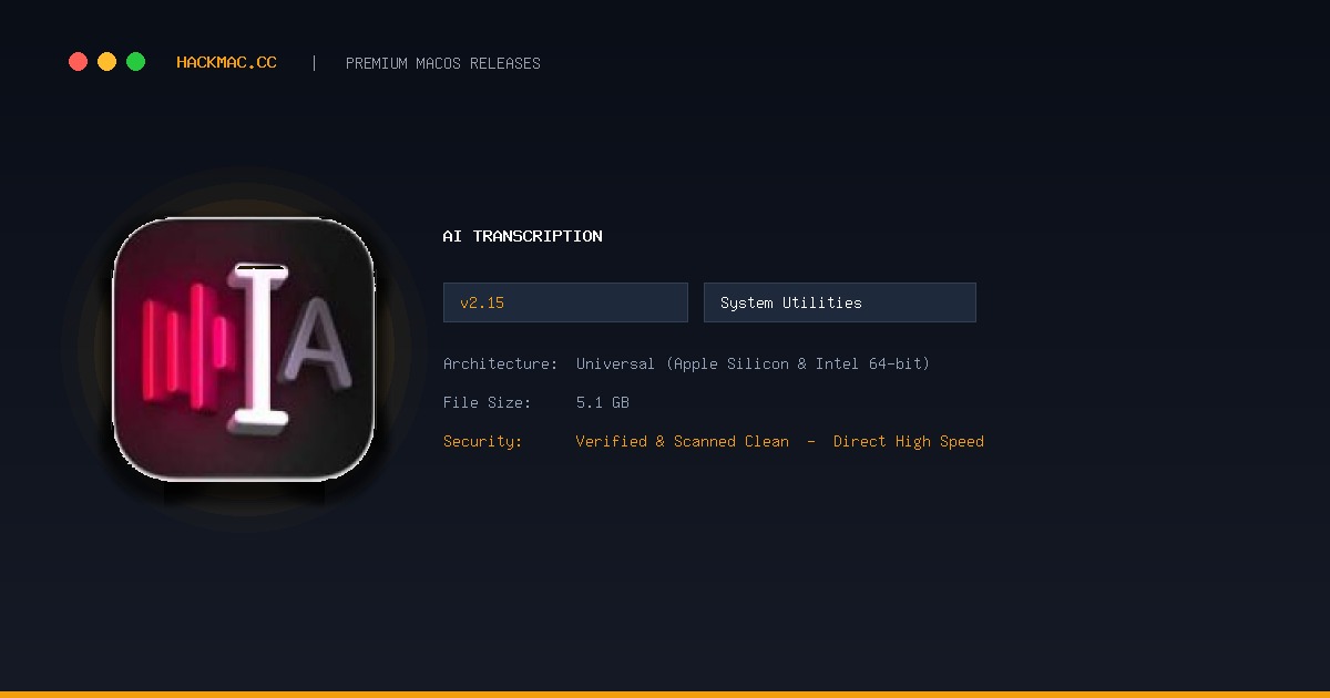 AI Transcription screenshot