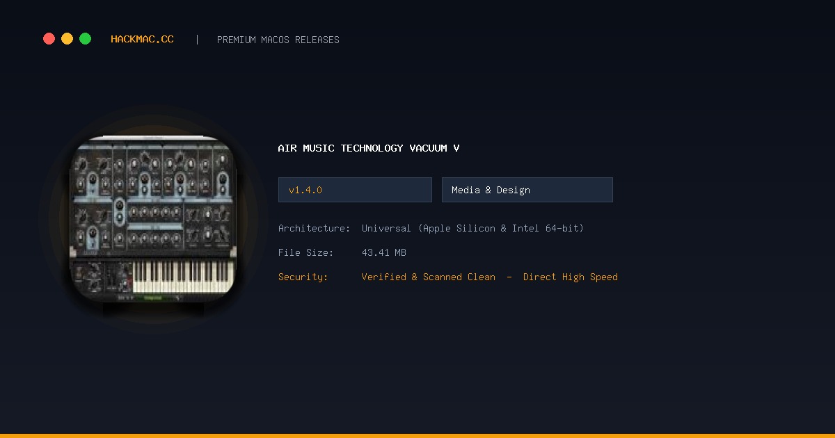 AIR Music Technology Vacuum v screenshot