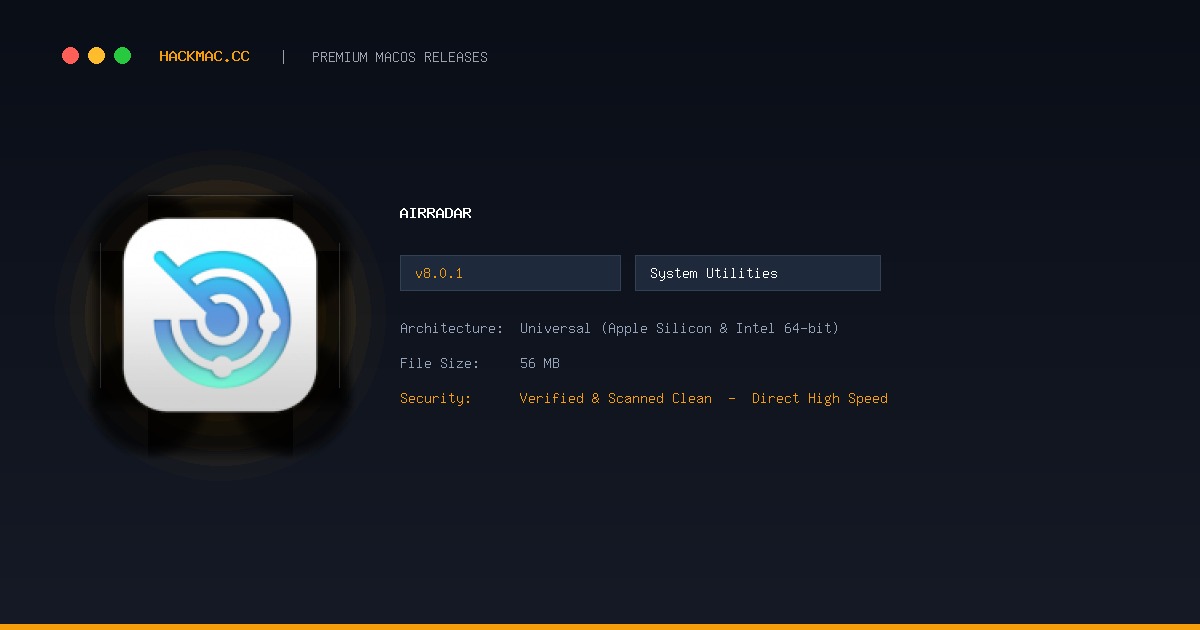 AirRadar screenshot