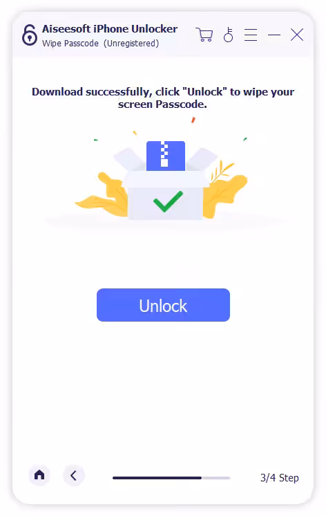 Aiseesoft iPhone Unlocker Captura 1