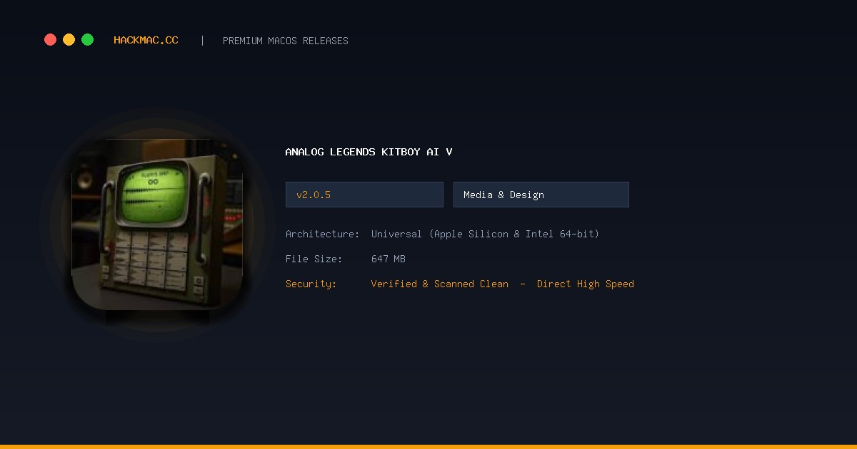 Analog Legends KitBoy AI v screenshot