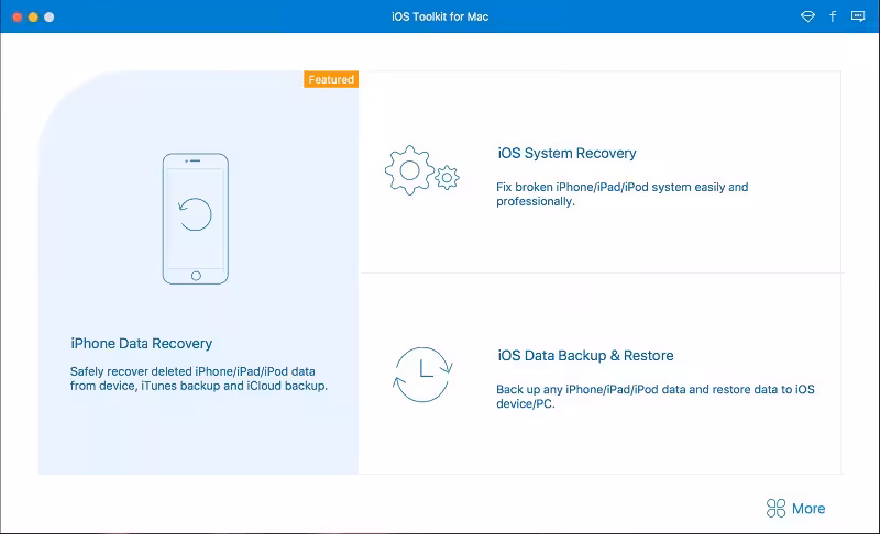 AnyMP4 iOS Toolkit Captura 1