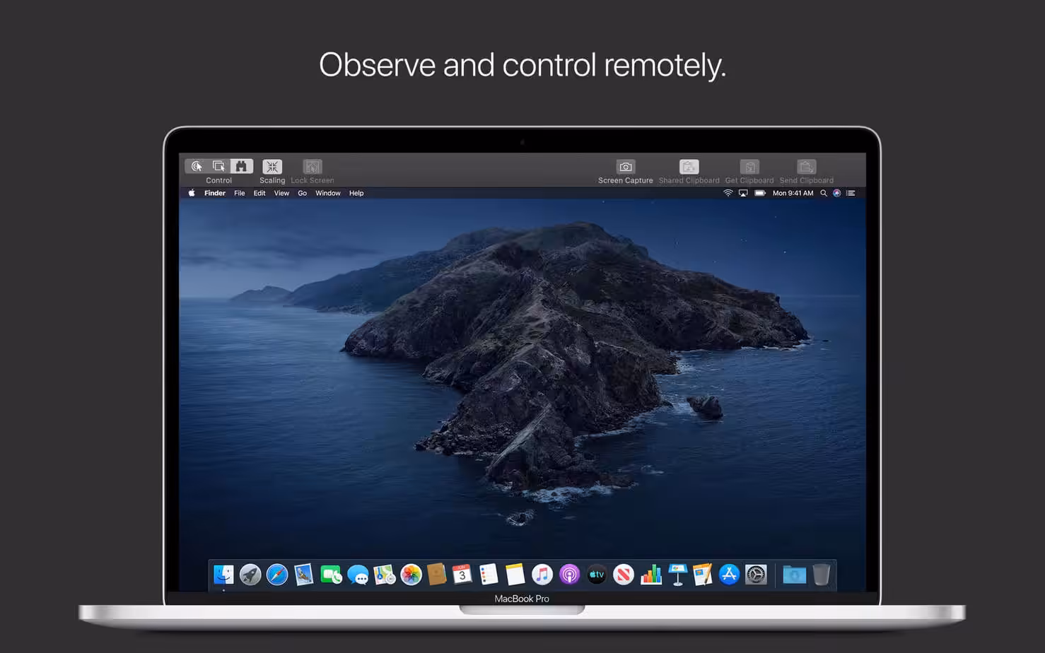 Apple Remote Desktop Captura 1