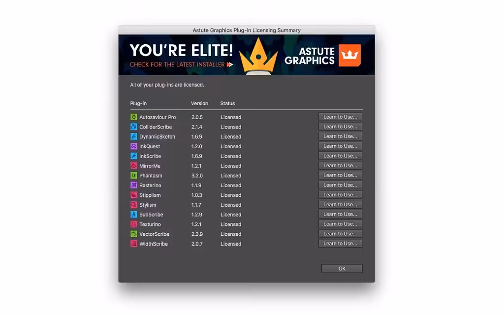 Astute Graphics Plugins Elite Bundle Captura 1
