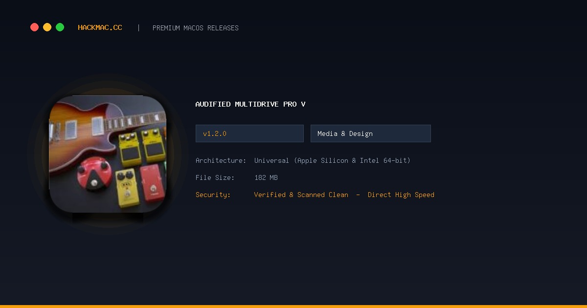 Audified MultiDrive PRO v screenshot