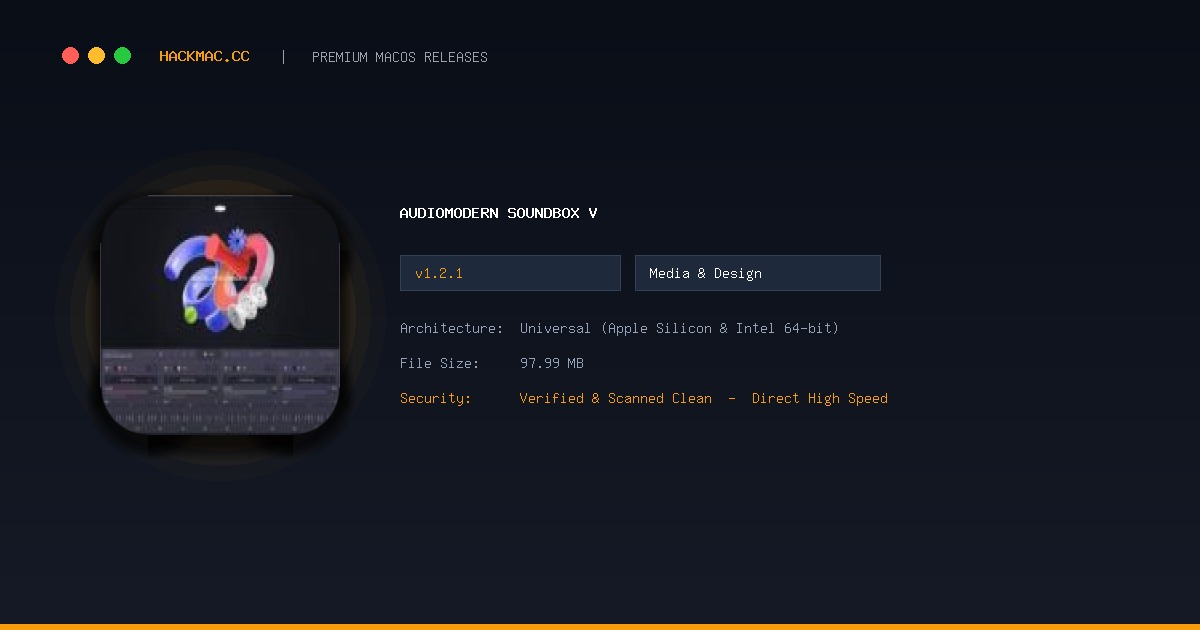 Audiomodern Soundbox v screenshot