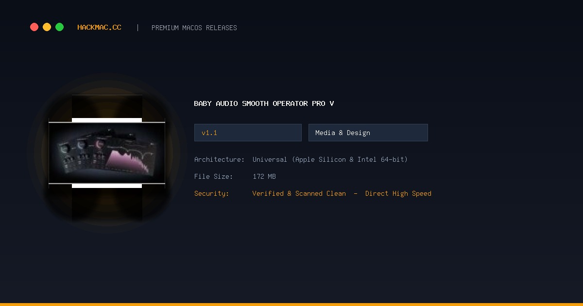 BABY Audio Smooth Operator Pro v screenshot