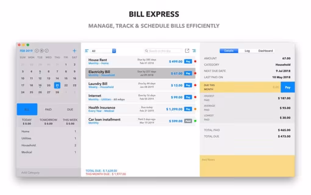 Bill Express Captura 2