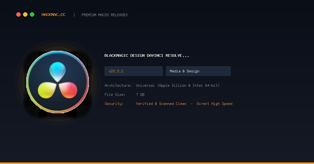 Blackmagic Design DaVinci Resolve Studio screenshot