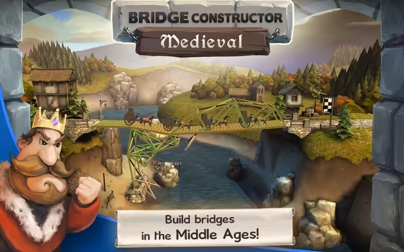 Bridge Constructor Medieval Captura 1