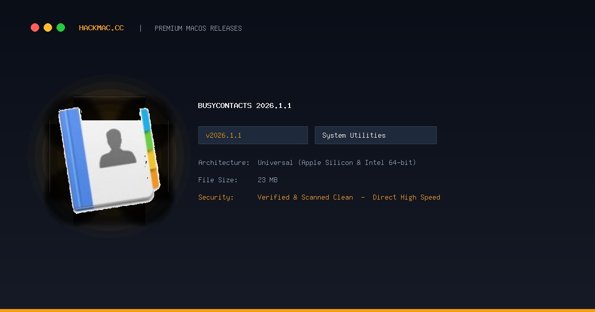 BusyContacts 2026.1.1 screenshot