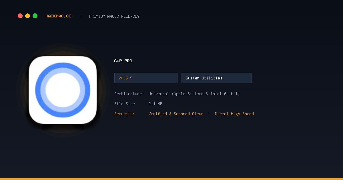 Cap Pro screenshot