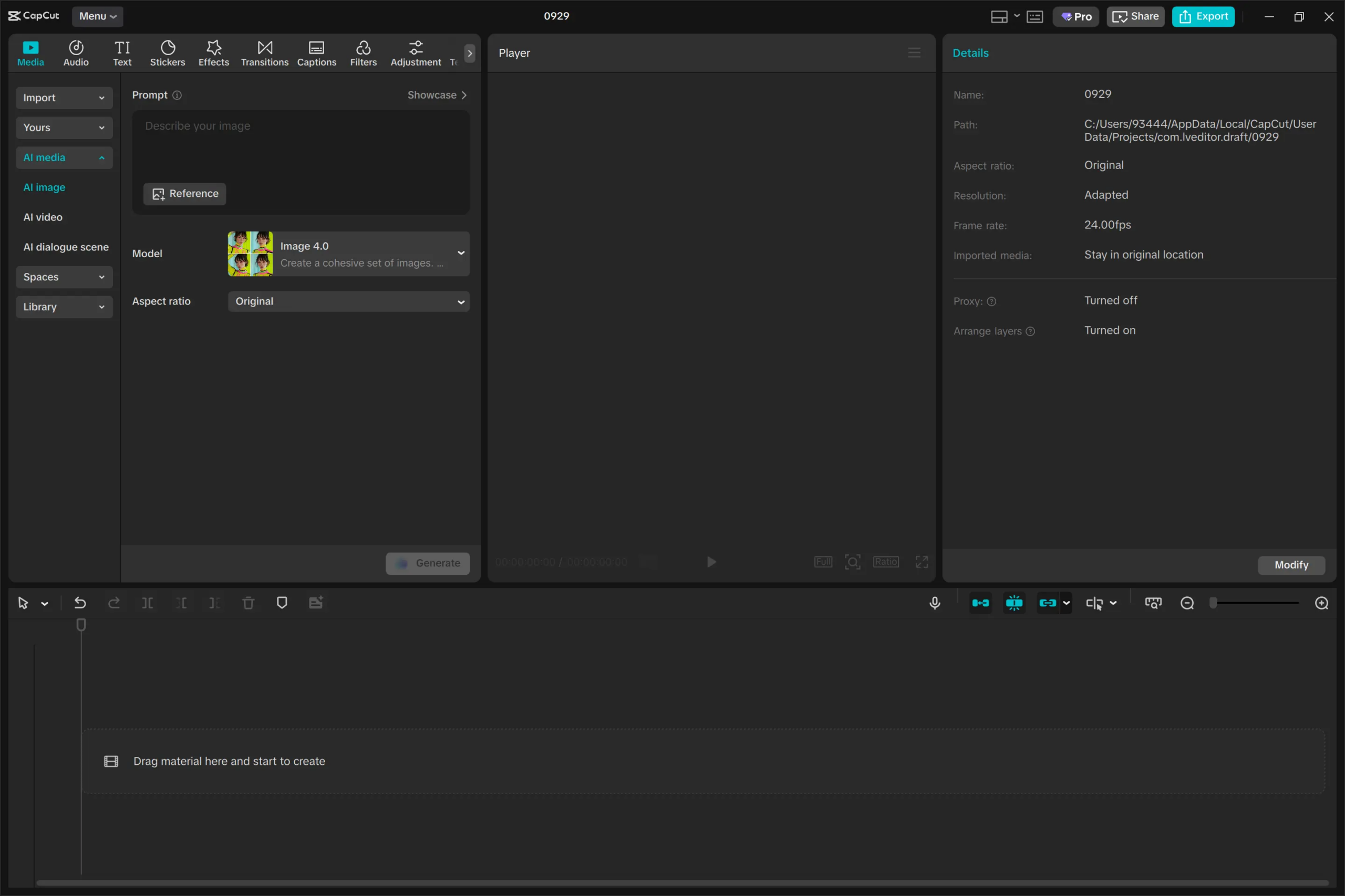 CapCut Pro Captura 1