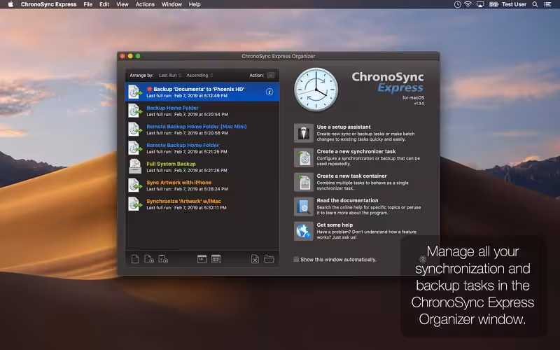 ChronoSync Captura 1