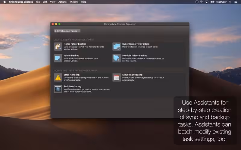 ChronoSync Captura 2