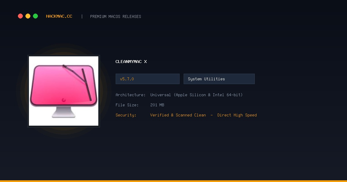 CleanMyMac X screenshot