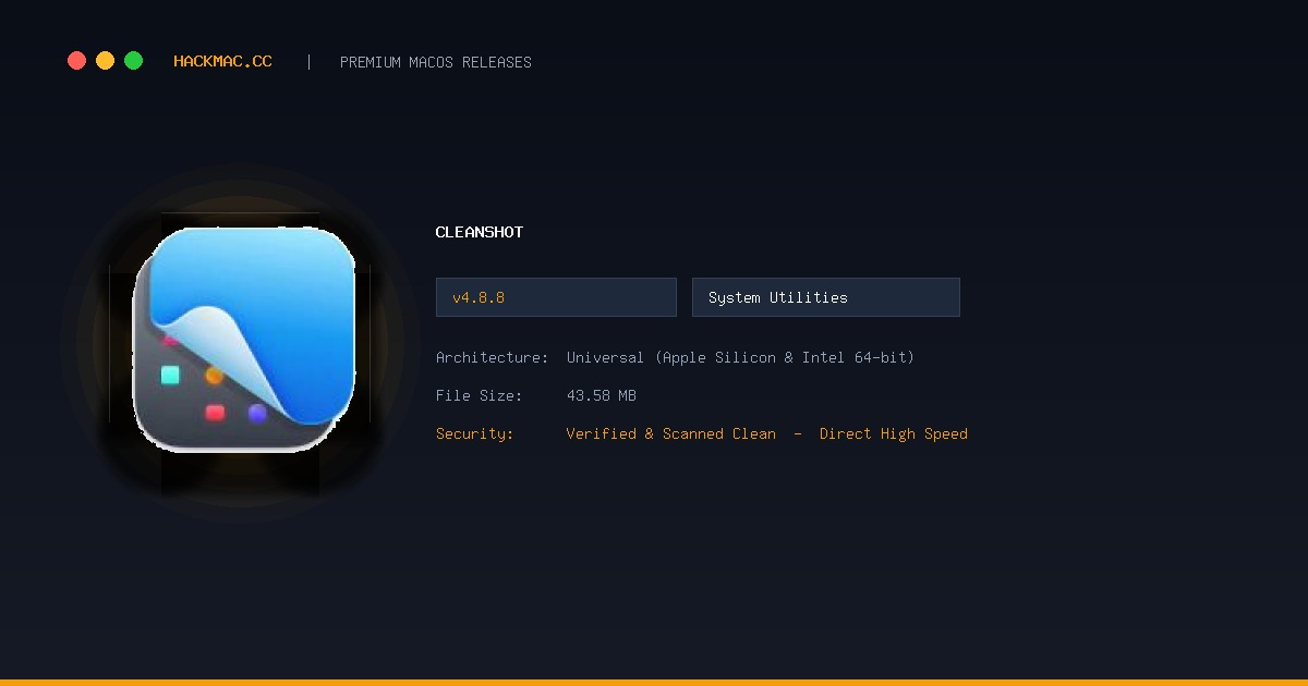 CleanShot screenshot
