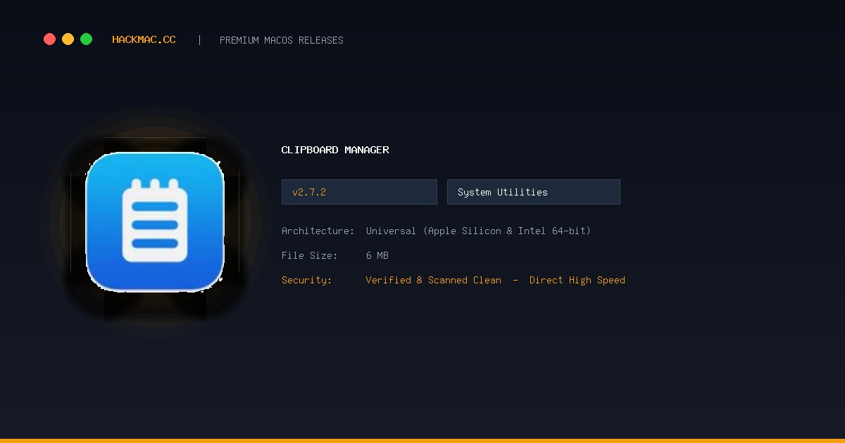 Clipboard Manager screenshot