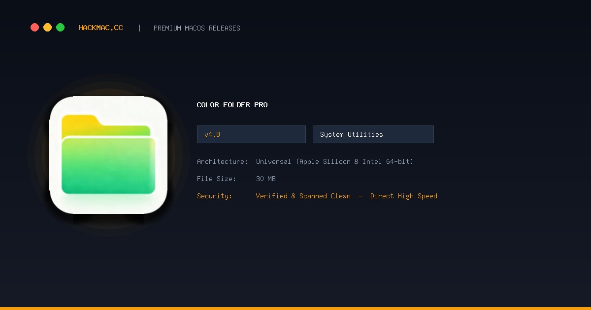 Color Folder Pro screenshot