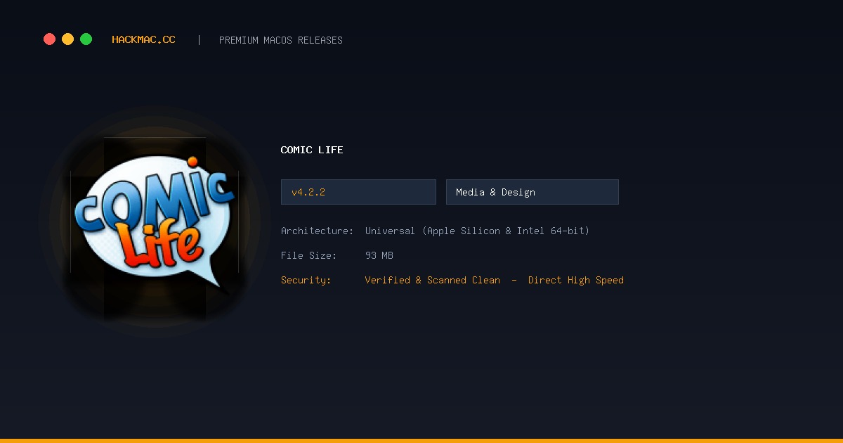 Comic Life screenshot