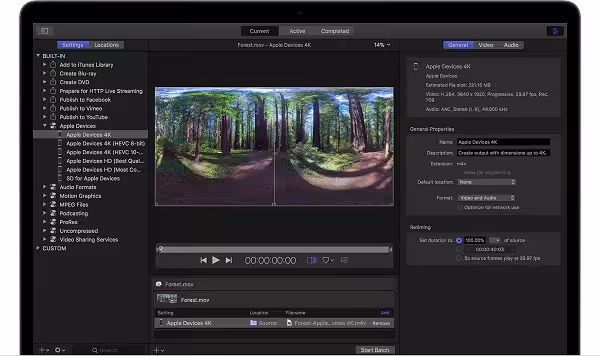 Apple Compressor Captura 1