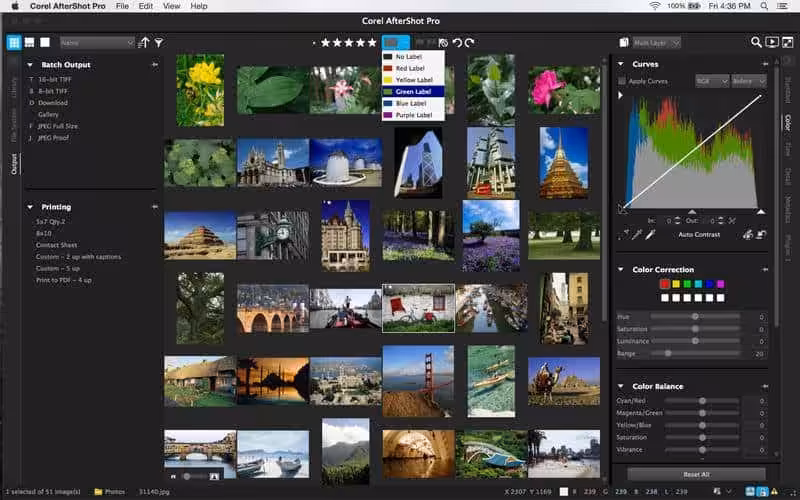 Corel AfterShot Pro Captura 1