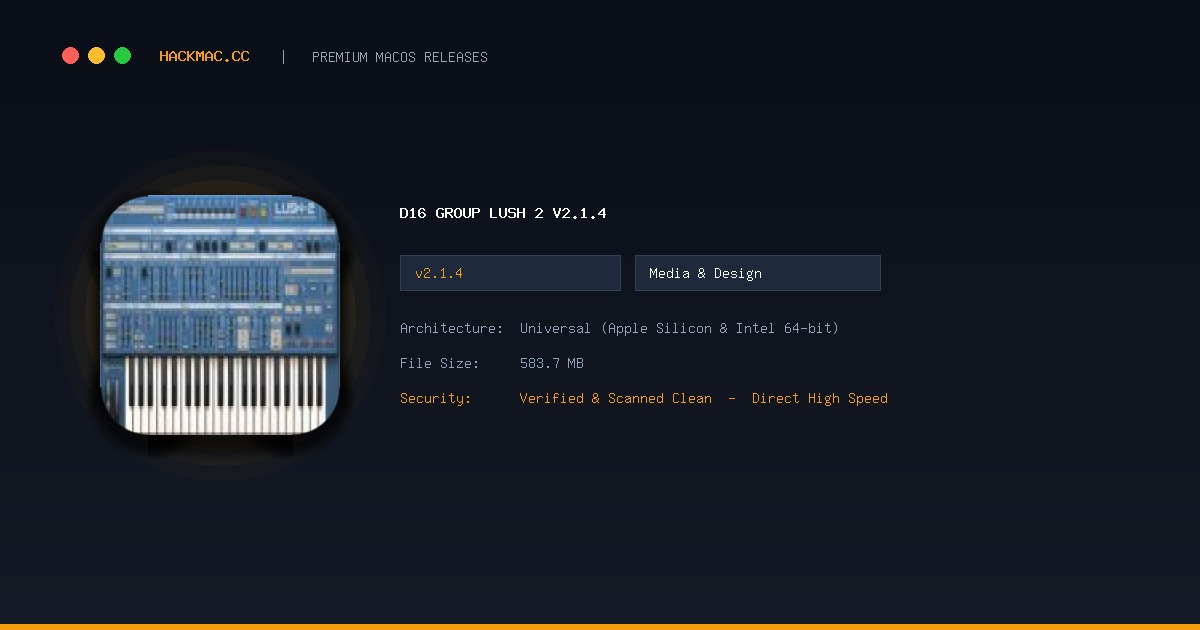 D16 Group Lush 2 v2.1.4 screenshot