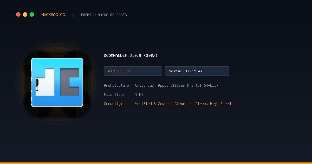 DCommander 3.9.8 (3987) screenshot