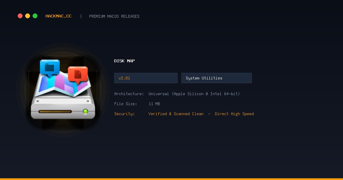Disk Map screenshot