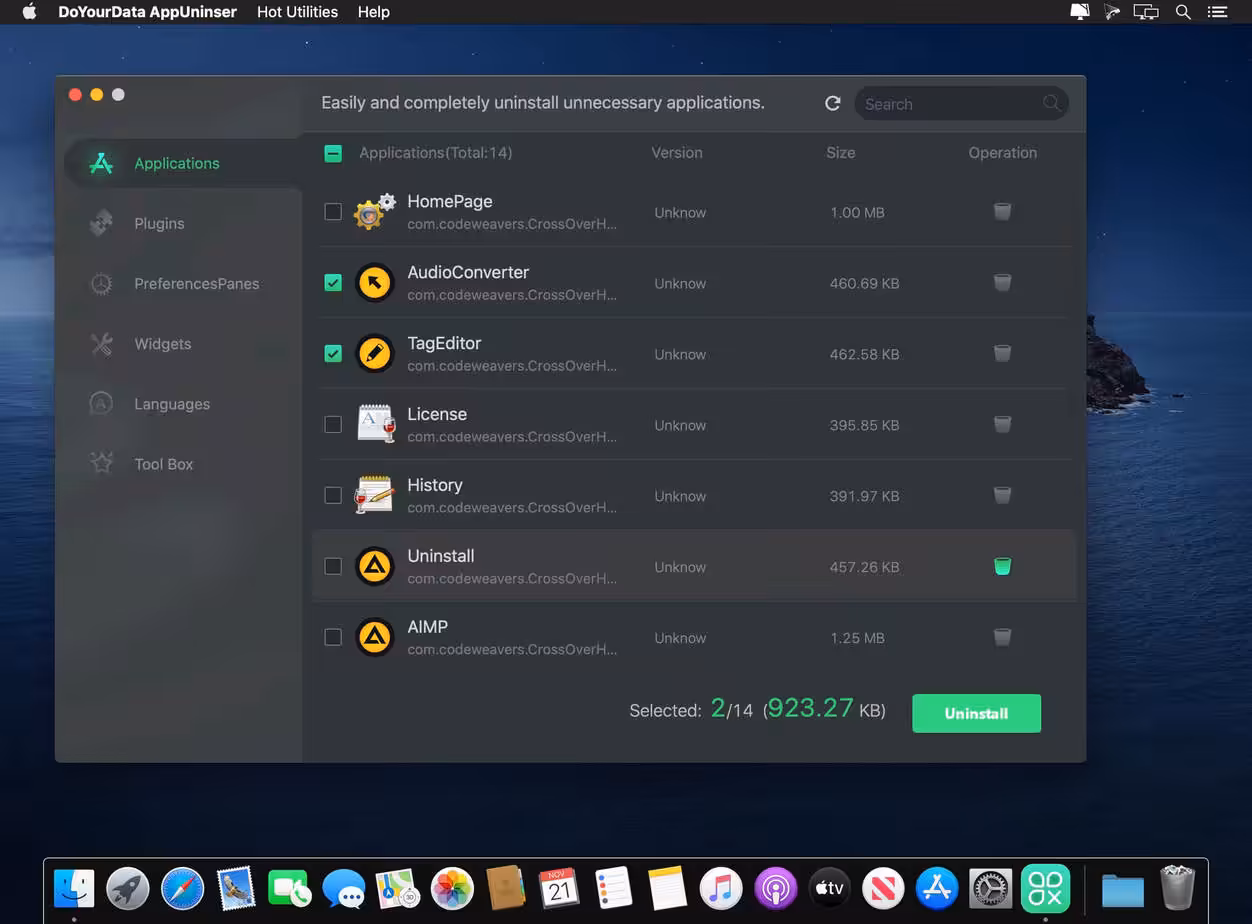 DoYourData AppUninser Professional Captura 1