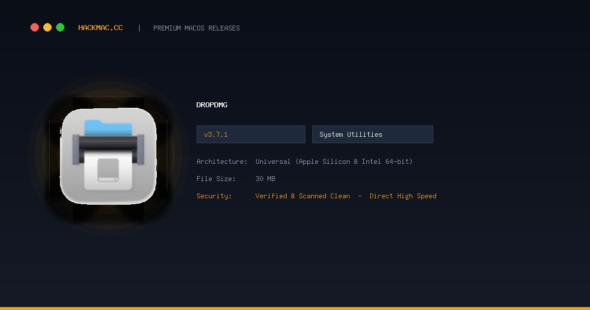 DropDMG screenshot