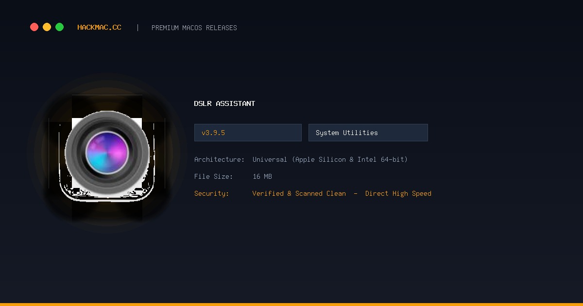 DSLR Assistant screenshot