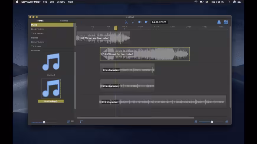 Easy Audio Mixer Captura 1