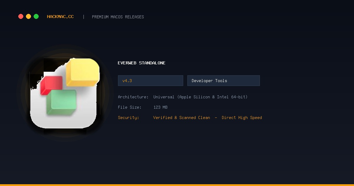 EverWeb Standalone screenshot