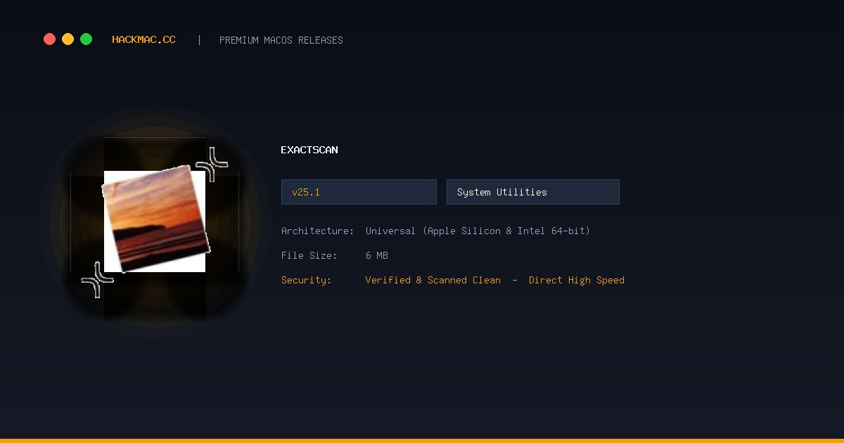 ExactScan screenshot