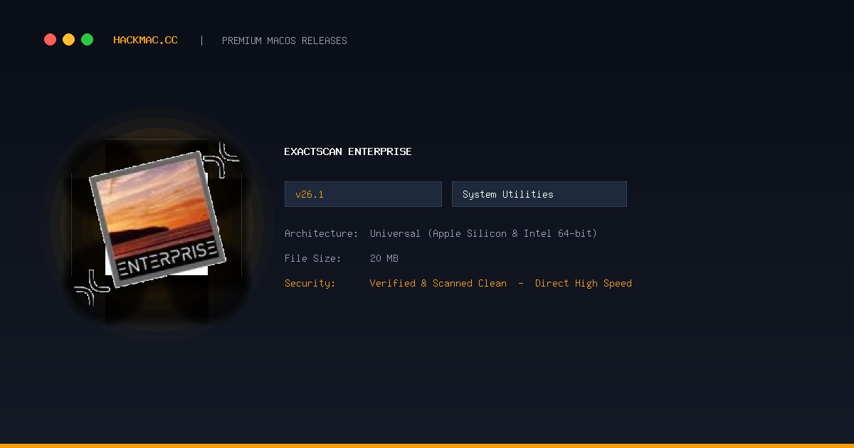 ExactScan Enterprise screenshot
