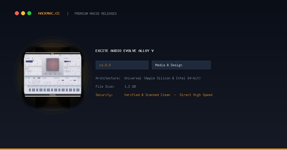 Excite Audio Evolve Alloy v screenshot