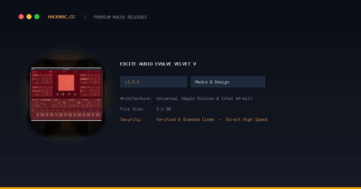 Excite Audio Evolve Velvet v screenshot