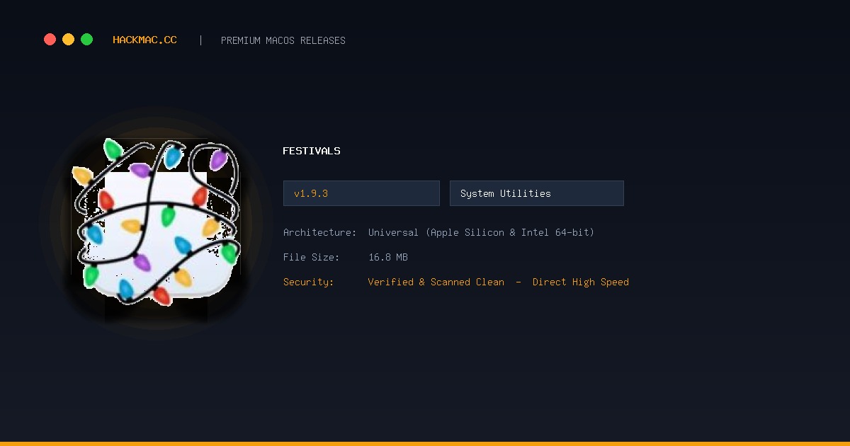 Festivals screenshot