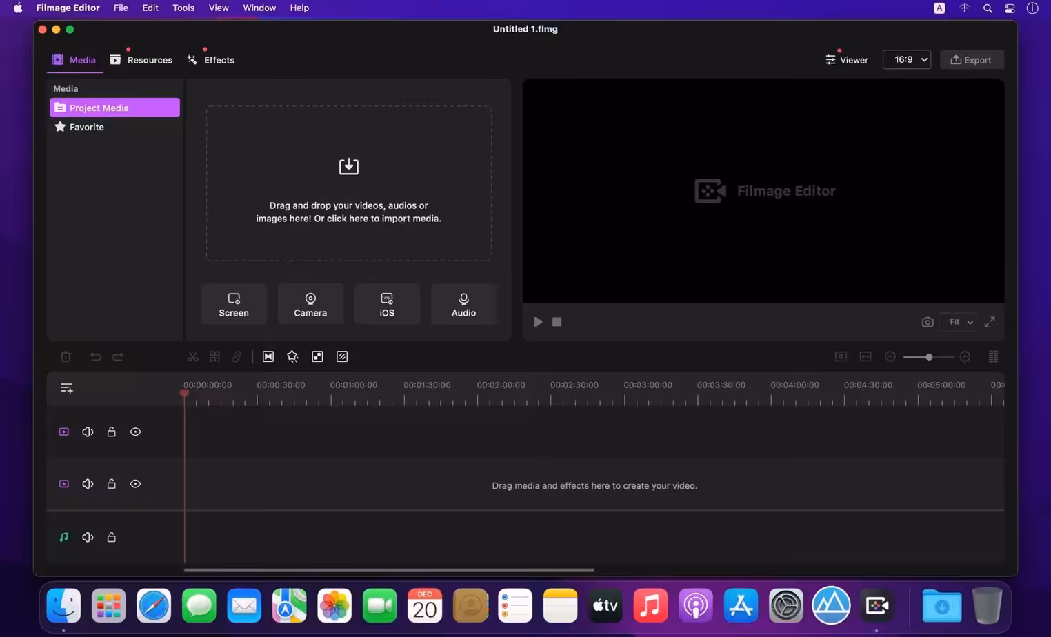 Filmage Editor Captura 1