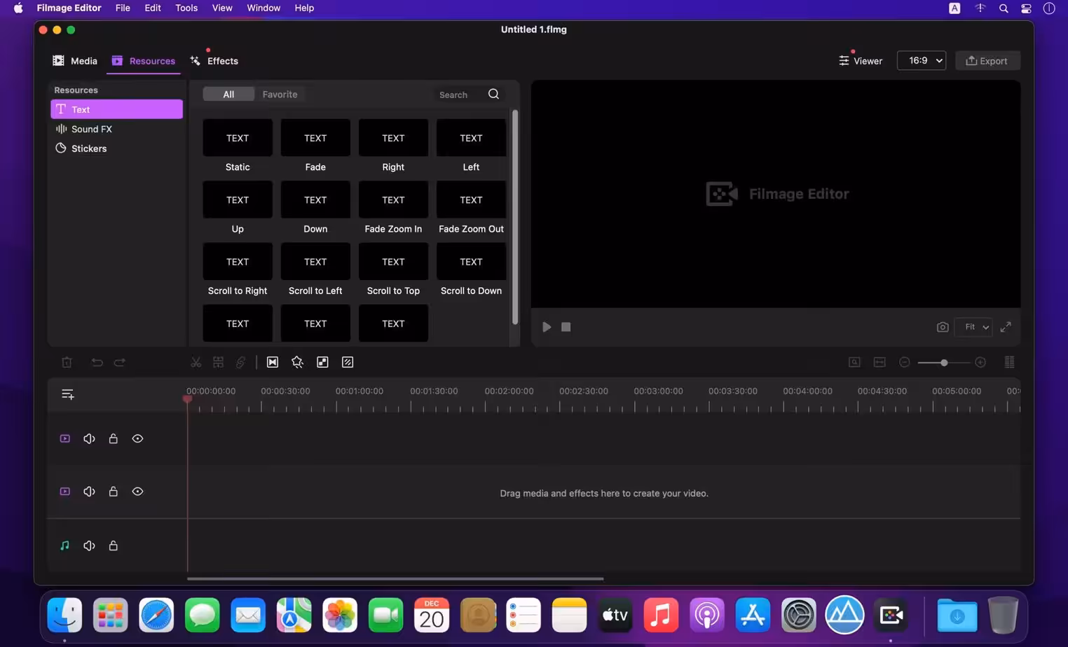 Filmage Editor Captura 2